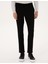 Erkek Siyah Slim Fit Kanvas Pantolon 50309926-VR046 2