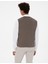 Erkek Vizon Melanj Triko Yelek 50317313-VR174 5