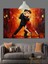 Tutkulu Tango Dansı Çifti Dekoratif Kanvas - Mdf Ahşap Tablo 3