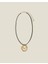 Cord Circles Kolye Siyah 3