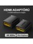Essager Altın Kaplama 4K 60Hz HDMI To HDMI Çevirici HDMI Uzatma Ekleme Aparatı HDMI Birleştirme Aparatı 1