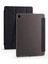 Galaxy Tab A7 10.4 T500 2020 Kılıf Uyumlu Omsy Tri Folding Kalem Bölmeli Standlı Kılıf-Siyah 1