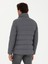 Erkek Gri Kapüşonlu Kaz Tüyü Mont 50273112-VR024 5