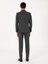 Erkek Füme Slim Fit Çizgili Mono Yaka Yün Karışımlı Takım Elbise 50316335-VR058 5