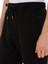 Erkek Siyah Slim Fit Pamuk Karışımlı Paçası Lastikli Eşofman Altı 50309819-VR046 7
