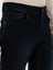 Erkek Koyu Lacivert Slim Fit Pamuk Karışımlı Jean Pantolon 50308678-VR100 7