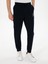 Erkek Lacivert Slim Fit Pamuk Karışımlı Paçası Lastikli Eşofman Altı 50311677-VR033 2