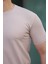 Erkek Kısa Kollu Çizgi Kabartma Detaylı T-Shirt 3