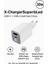 Dijital Göstergeli 30W Usb-C + Usb-A Gan Hızlı Şarj Adaptörü Seyahat Dostu, Ultra Güvenli 5