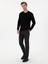 Erkek Füme Slim Fit Kanvas Pantolon 50308713-VR058 4