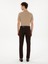 Erkek Kahverengi Slim Fit Kanvas Pantolon 50319449-VR029 10