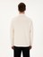 Erkek Ekru Regular Fit %100 Pamuk 3 İplik Polo Yaka Sweatshirt 50318960-VR019 5