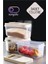 Erzak Bakliyat Saklama Kabı 3 Lü Set 7.5 Lt Krem 1