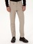 Erkek Bej Slim Fit Pamuk Karışımlı Armürlü Kanvas Pantolon 50311720-VR011 5