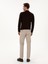 Erkek Bej Slim Fit Pamuk Karışımlı Armürlü Kanvas Pantolon 50311720-VR011 1
