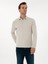 Erkek Taş Regular Fit Pamuk Karışımlı Polo Yaka Sweatshirt 50311374-VR049 3