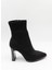 Kristebell Ithal Streç Topuklu Kadın Bot KB2516 - Siyah Textıl - 36 1