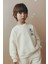 Unisex Çocuk Pamuklu Ekru Magu And Friends Baskılı Sweatshirt Eşofman Alt-Üst Takım 2