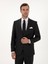 Erkek Füme Slim Fit Mikro Desenli Yün Karışımlı Takım Elbise 50318061-VR058 3