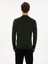 Erkek Koyu Yeşil Slim Fit Yün Karışımlı Çeyrek Balıkçı Basic Triko Kazak 50315295-VR079 5