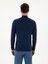 Erkek İndigo Slim Fit Pamuk Karışımlı Yarım Balıkçı Yaka Triko Kazak 50318677-VR028 5