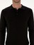 Erkek Siyah Regular Fit Pamuk Karışımlı Polo Yaka Basic Triko Kazak 50318673-VR046 6