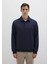Polo Yaka Lacivert Sweatshirt 0S10420-82318 4