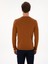 Erkek Karamel Slim Fit Yün Karışımlı Bisiklet Yaka Basic Triko Kazak 50315266-VR261 5
