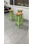 -Yeşil Ahşap Tabure-Bar Sandalye-70 cm -1 Adet 2
