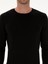Erkek Siyah Slim Fit Pamuk Karışımlı Bisiklet Yaka Basic Triko Kazak 50318620-VR046 6
