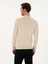 Erkek Bej Slim Fit Pamuk Karışımlı Çeyrek Balıkçı Yaka Basic Triko Kazak 50318704-VR011 5