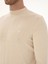 Erkek Bej Slim Fit Pamuk Karışımlı Çeyrek Balıkçı Yaka Basic Triko Kazak 50318704-VR011 7