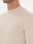 Erkek Bej Slim Fit Yün Karışımlı Çeyrek Balıkçı Basic Triko Kazak 50315295-VR011 7