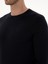 Erkek Lacivert Slim Fit Kaşmir İpek Karışımlı Bisiklet Yaka Triko Kazak 50316307-VR033 7