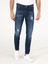 Erkek Koyu Mavi Slim Fit Jean Pantolon 50268163-DN0023 2