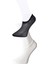 Siyah ve Beyaz Erkek Görünmez Çorap 6 Çift 3