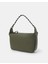 Örgülü Kulplu Omuz Çantası Yeşil 2