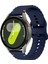 Huawei Watch Gt 5 46 mm Ile Uyumlu (22 Mm) Dalgalı Dikiş Detaylı Silikon Saat Kordonu 1