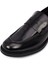Erkek Siyah Deri Casual Loafer 25WFD750522 8