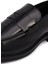 Erkek Siyah Deri Casual Loafer 25WFD750522 9