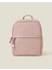 Soft Pu Backpack Pale Pink 1