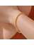 925 Ayar Gümüş Gold Pullu Zincir Kadın Bileklik T8278 5