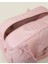 Gül Nakışlı Seyahat Çantası Pembe 3