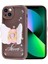 Apple iPhone 13 Kılıf Kamera Korumalı Figür Tasarımlı Omsy Kapya Kapak-Pembe Koyu 3
