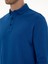 Erkek İndigo Regular Fit %100 Pamuk 3 İplik Polo Yaka Sweatshirt 50318960-VR028 7
