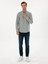 Erkek Çağla Slim Fit Kareli %100 Pamuk Gömlek 50310494-VR016 4