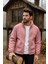 Erkek Pro Termal Iç Dış Sherpa Sonbahar Kış Tam Fermuarlı Peluş Sweatshirt 2
