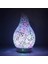 Mozaik Cam Aromaterapi Difüzörü – LED Işıklı, Otomatik Kapanma, Düşük Desibel (25 Cm) 1