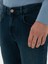 Erkek Petrol Slim Fit Pamuk Karışımlı Jean Pantolon 50308699-VR102 2
