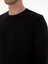 Erkek Siyah Slim Fit Pamuk Karışımlı Bisiklet Yaka Triko Kazak 50318982-VR046 7